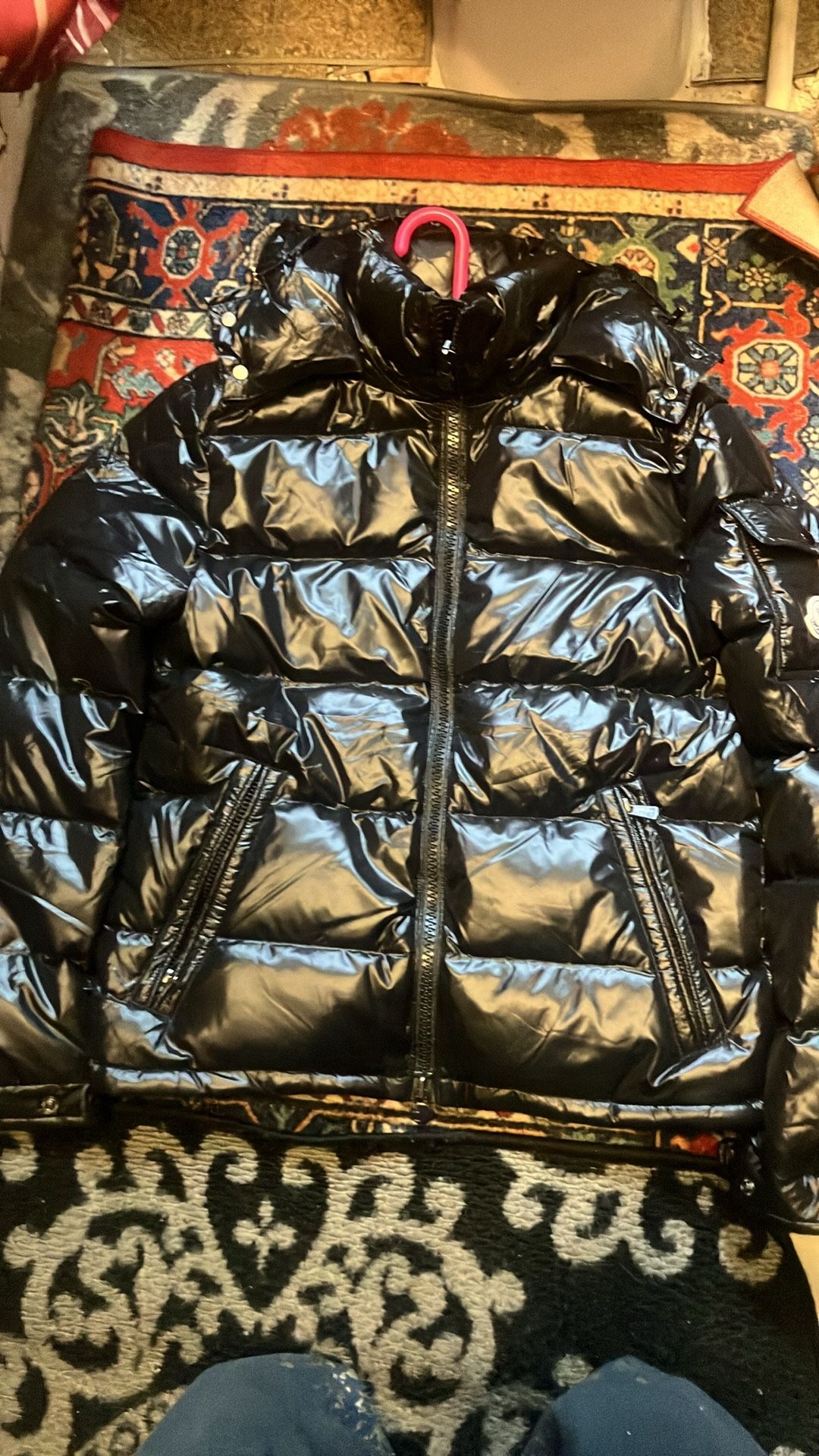 Obo Moncler Puffer Jacket Black