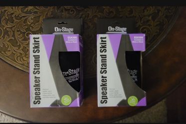 Speaker stand skirts (pair)