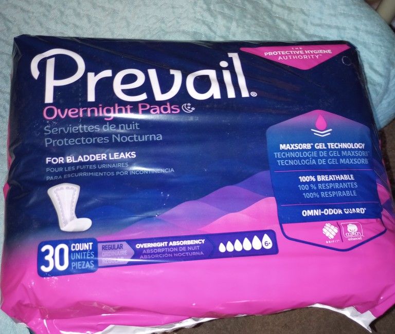 Prevail Pack Of 30 Count Size 6