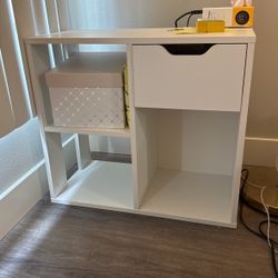 Cube Bookcase / Nightstands x2