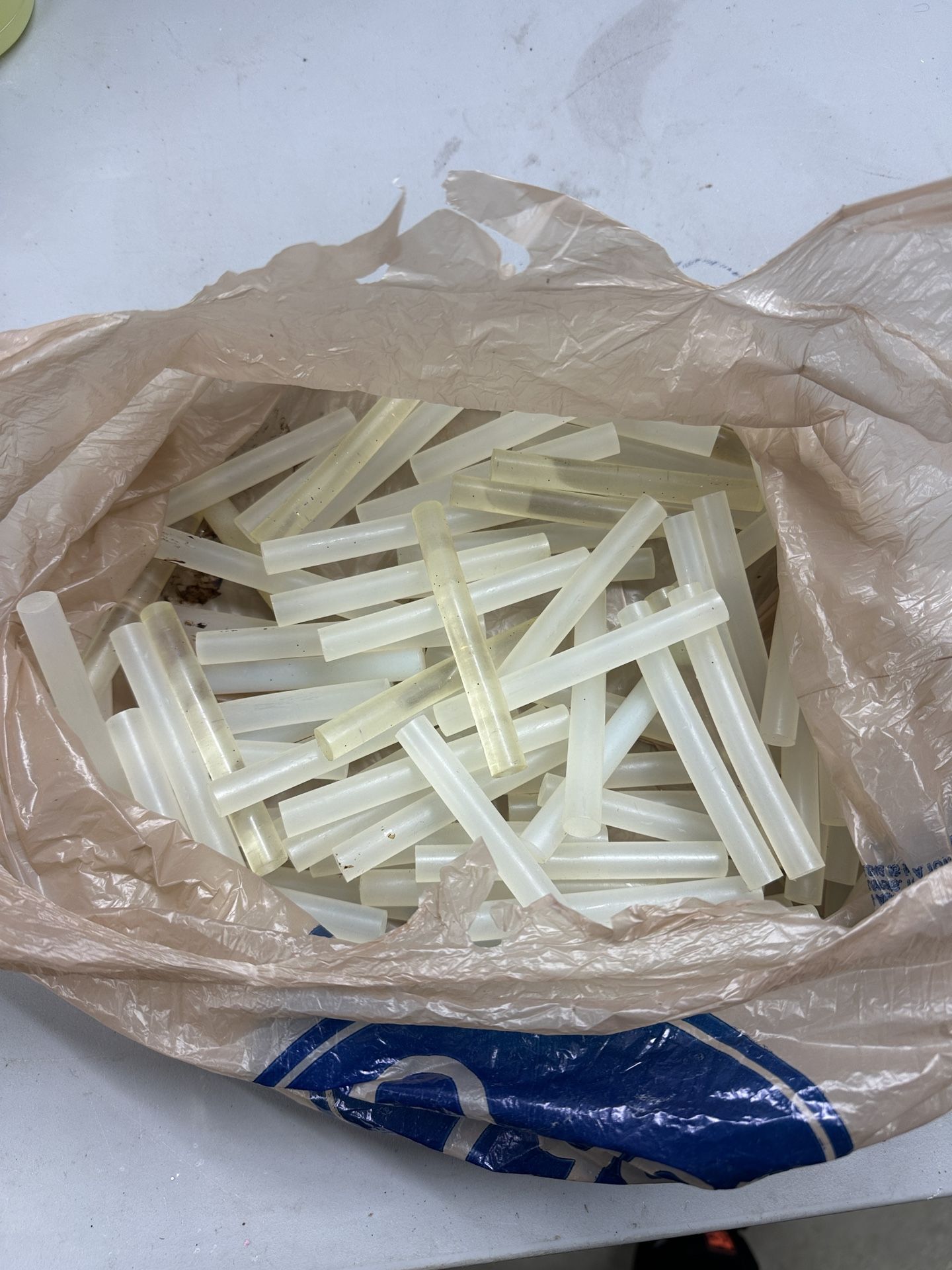 88 Total 1/2” Diameter Hot Glue Sticks