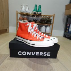 Orange Converse Chuck 70 High-Top
