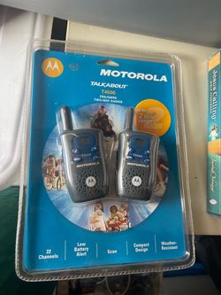 Motorola Walkie talkies