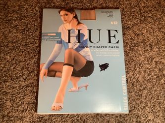 Hue skinny shaper capri w/coolmax, color natural, size: 3