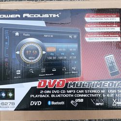 NEW 6.2" Double DIN DVD Bluetooth Receiver