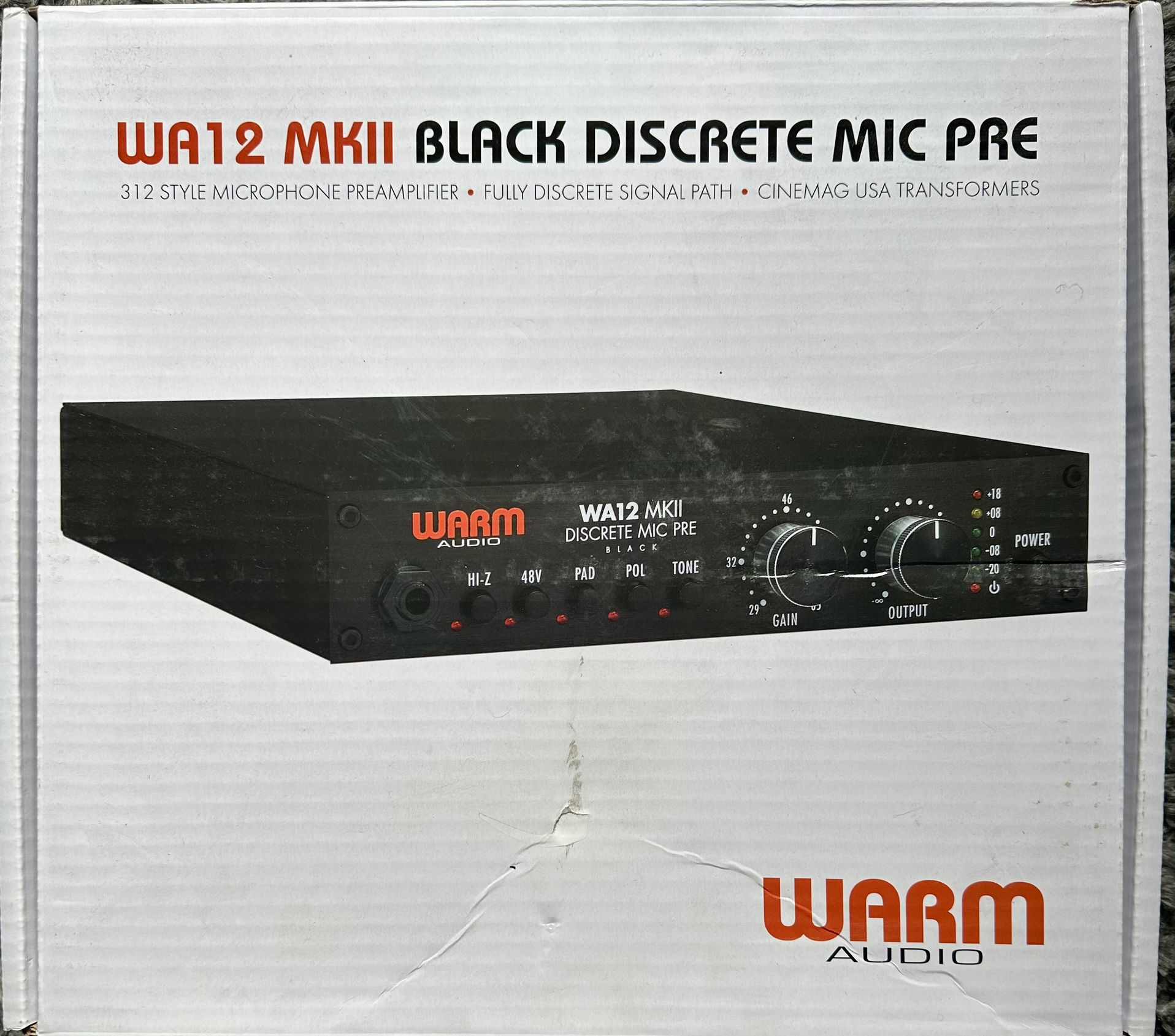 Warm Audio WA12 MKII Preamp New