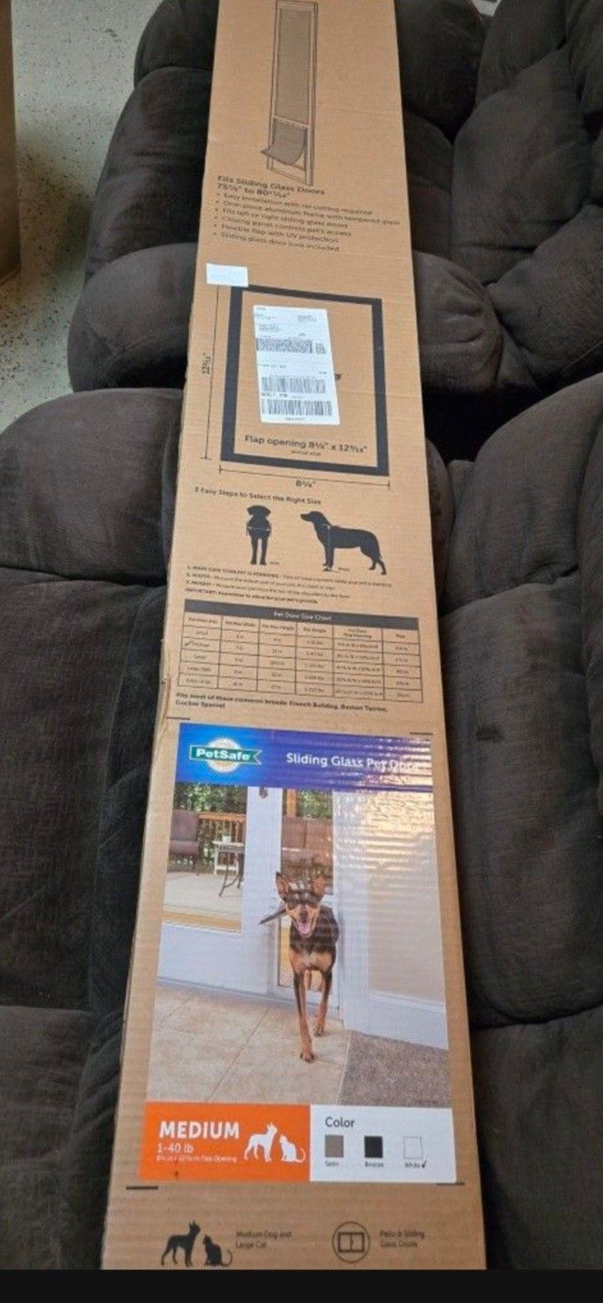 Dog door medium sized dog.