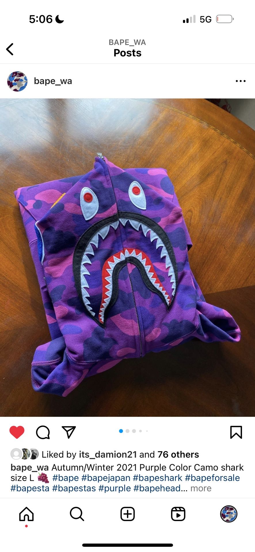  Bape Shark