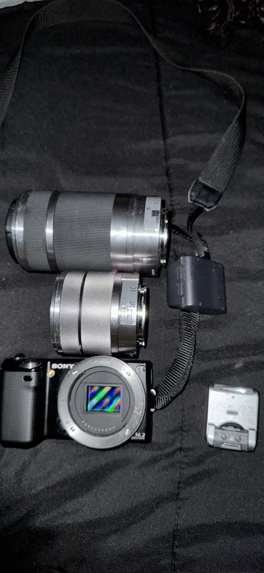 Nex 5 Sony 4k Hd Camera With Lens