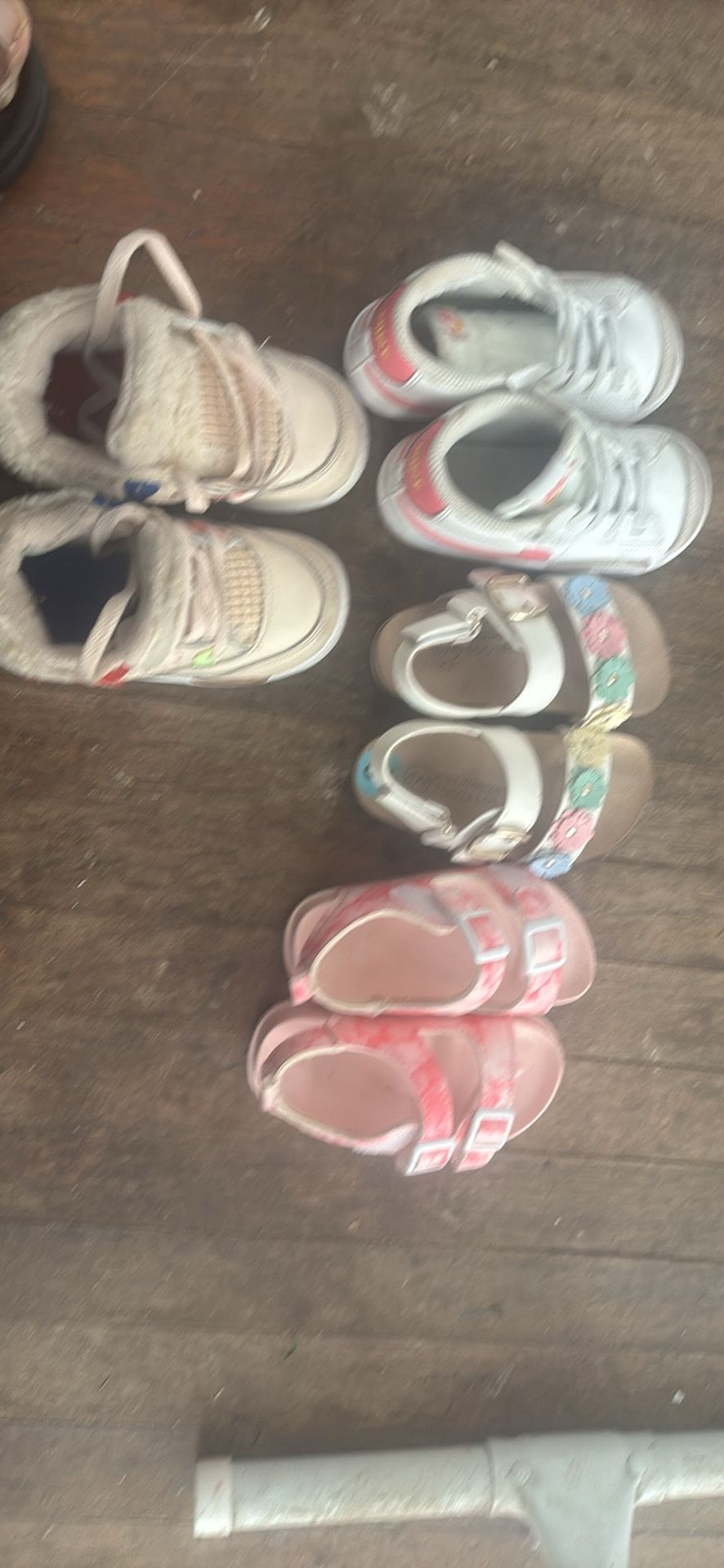 Girls Toddlers Sneakers And Summer Clothes