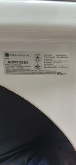 LG Washer and Gas Dryer for sale $600