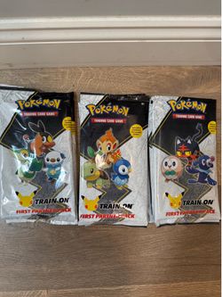 First partner pack sinnoh, alola, unova sealed 25th anniversary pokemon