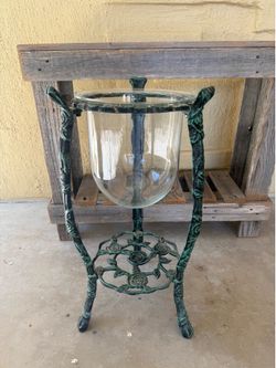 Glass and Iron Vase (Greenway Road and Cave Creek Road)