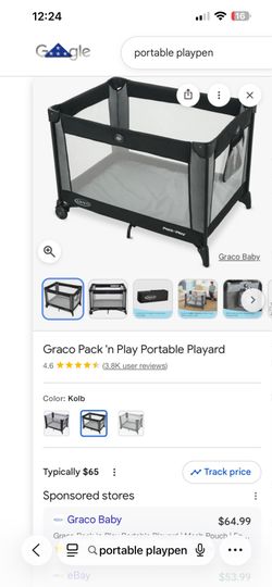 Portable playpen