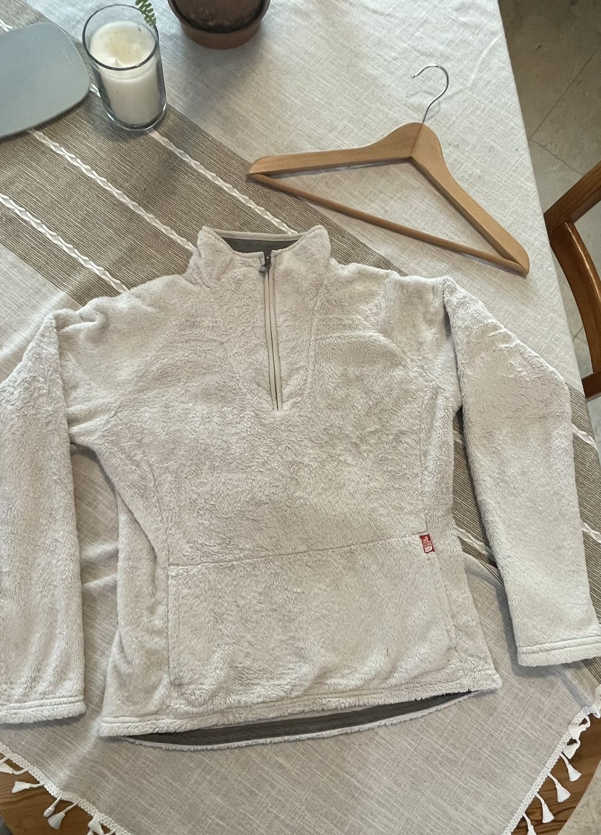 The North Face Fleece Pullover 1/4 Zip Women's Medium Slim Fit or Petite or Junior