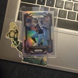 Chigoziem Okonkwo 2023 Panini Prizm Silver Prizm Football Card