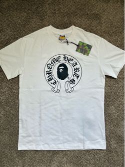 A bathing APE x Chrome Hearts  colab tee