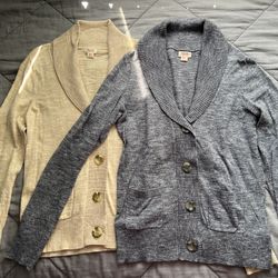 2 Mossimo Supply Cardigans (size M)