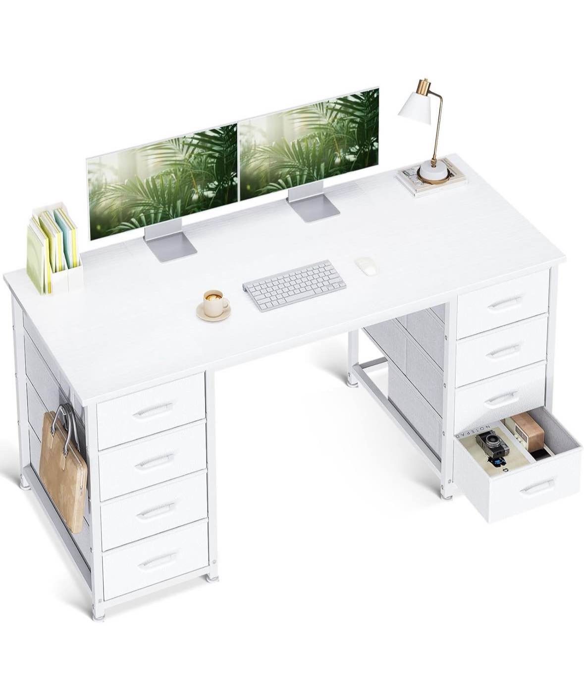 White 48 Inch Desk