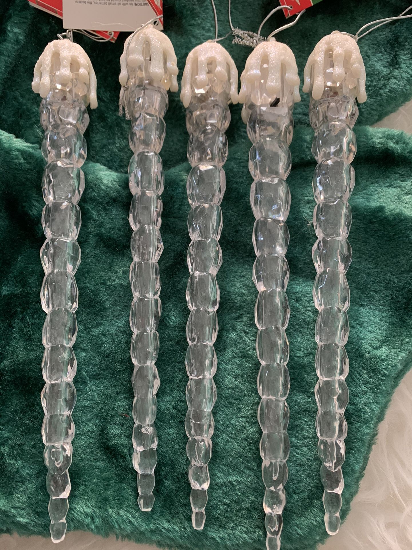 LED Icicle Ornament