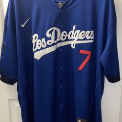 Los Angeles Dodgers Nike Jersey (Size 60)