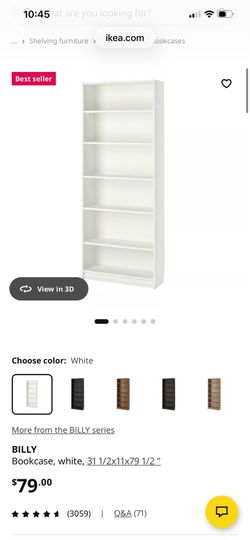 ikea billy bookshelf
