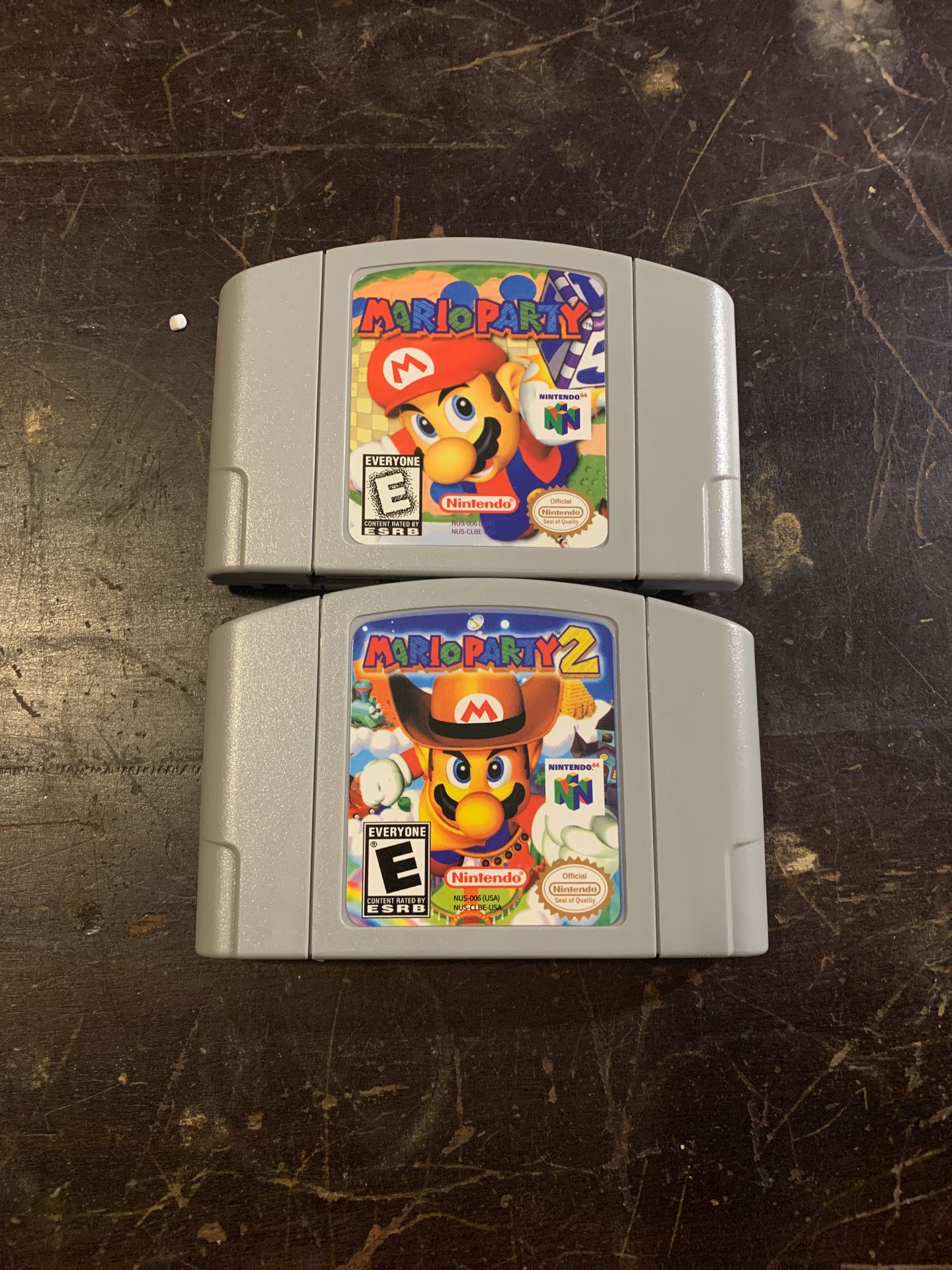 Mario party 1 and 2 Nintendo 64 n64