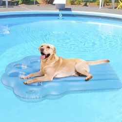 BEAUTYZOO Inflatable Dog Floats for Pool,Large Dog Pool 