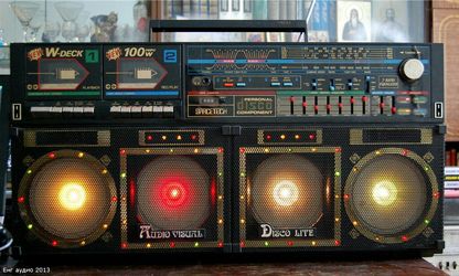 Dynasty disco boom box vintage ghetto blaster $750