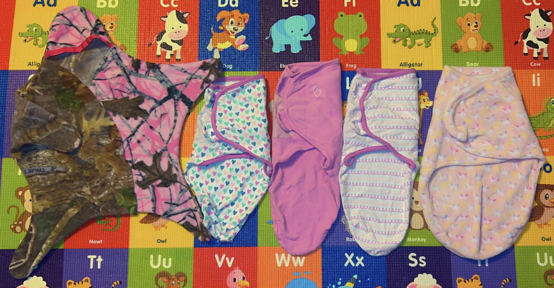 Baby Girl Swaddlers