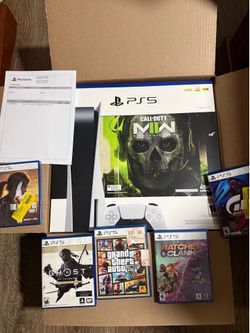 NEW SEAL PS5 + 5GAMES!!