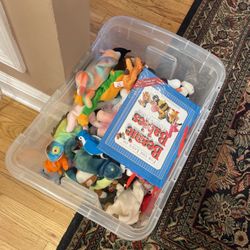 Box Filled With Collectible TY Beanie Babies