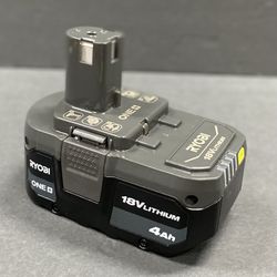 RYOBI ONE+ 18V 4.0 Ah Lithium-Ion Battery