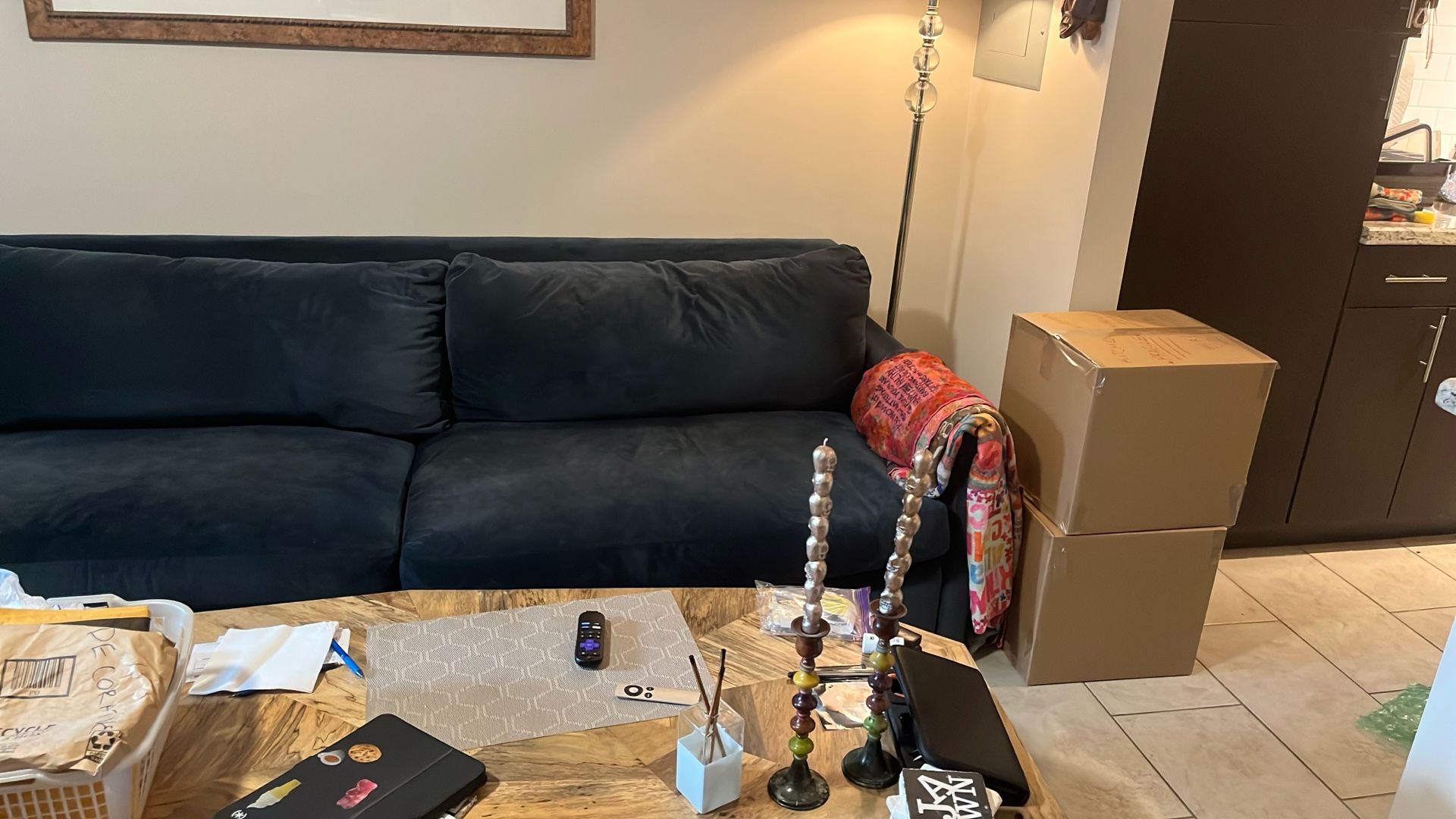 Arhaus sectional Couch