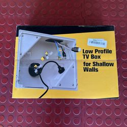 Low Profile TV Box 