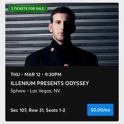 Illenium March 12 Sphere