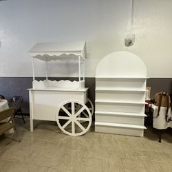 Candy Cart + Treat Wall