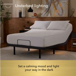 Queen Adjustable Serta "Gold" Wireless Adjustable Base