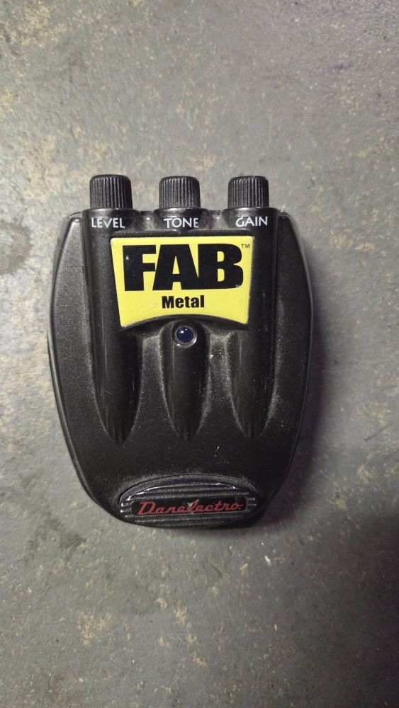 FAB Metal Effect Danelectro Guitar Pedal