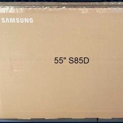 SAMSUNG 55-Inch Class OLED 4K S85D Series HDR Smart TV w/Dolby Atmos, Object Tracking Sound Lite, Contour Design, Motion Xcelerator, Real Depth Enhanc