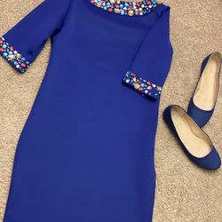 Blue Dress. Size 6