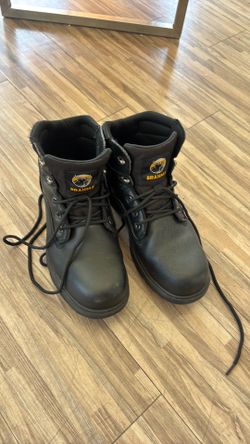 Brahma steel toe boots