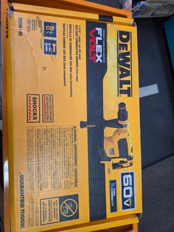 60v DeWalt PROMO SALE FLEXVOLT1-3/4" rotohammer, chipper, hammerdrill, TOOL only,New, Financing Available