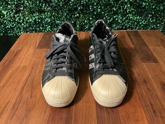 Adidas Consortium Superstar 80v x UNDFTD x BAPE Black Camo - 10.5