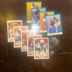 Asst Fleer Football Cards