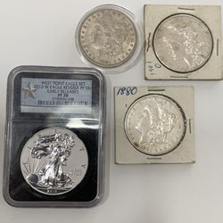 Lot Of Silver Coins