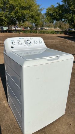 White ge washer medium size drum