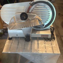 Bed wood Electric Meat Slicer