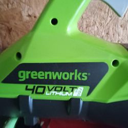Green Works Leaf Blower 