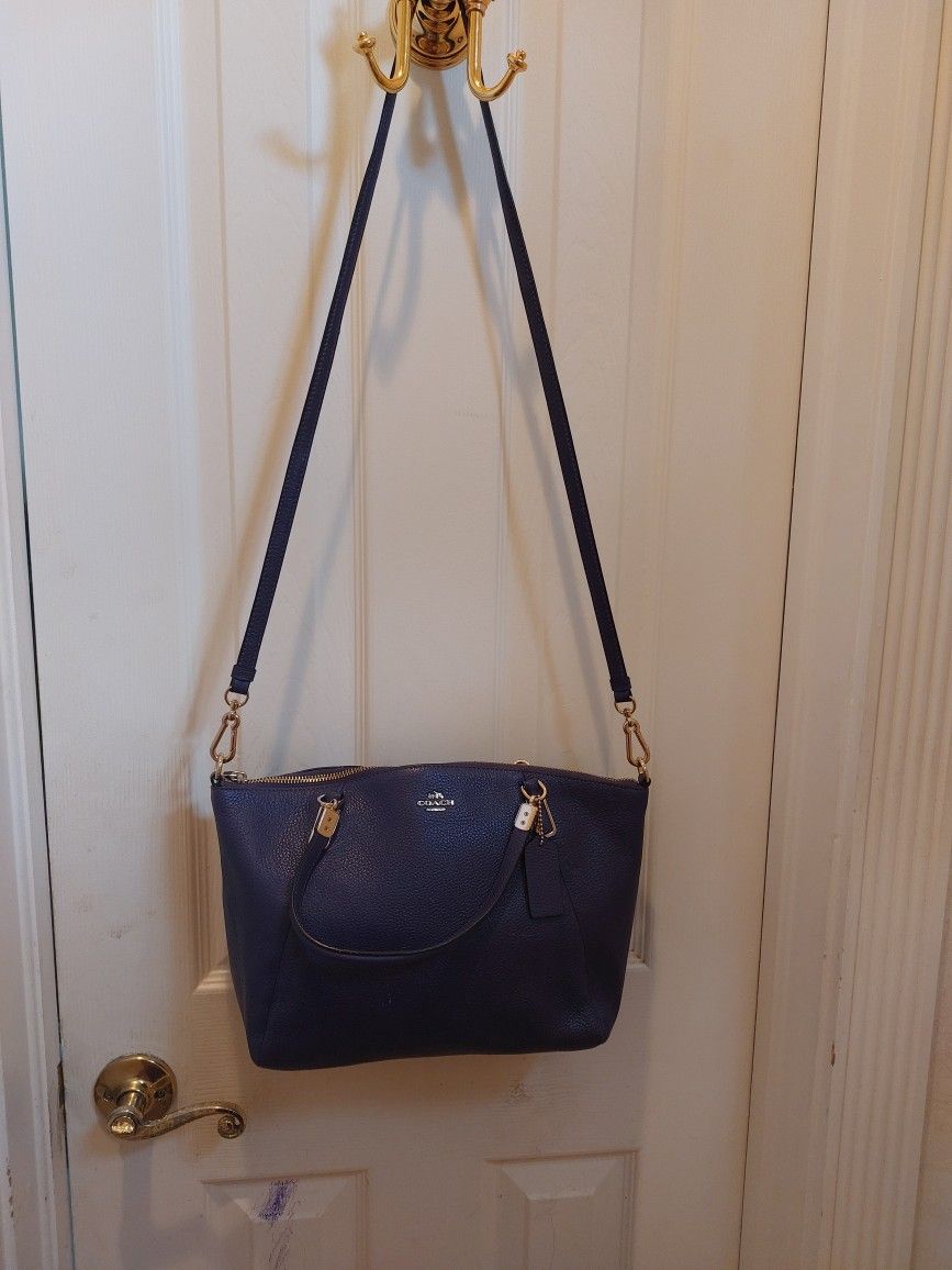 Designer Purple Handbag